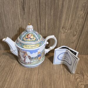 Sadler David Copperfield Teapot Charles Dickens England Vintage
